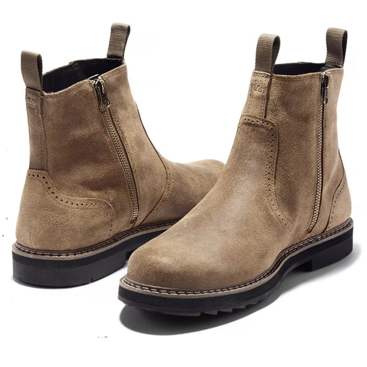 Penrose | Bottines Homme Chelsea avec Fermeture Éclair Latérale et Élastiques, Style Élégant et Confort Intemporel
