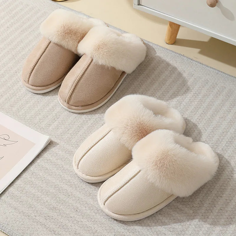 Myriam | Chaussons Femme Intérieur en Velours Doux avec Doublure Moelleuse & Confort Cocooning