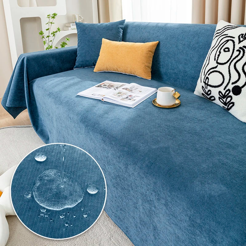 HomeGuard™ | Vielseitige Sofa-Decke mit Quasten für Möbel- und Sofaschutz