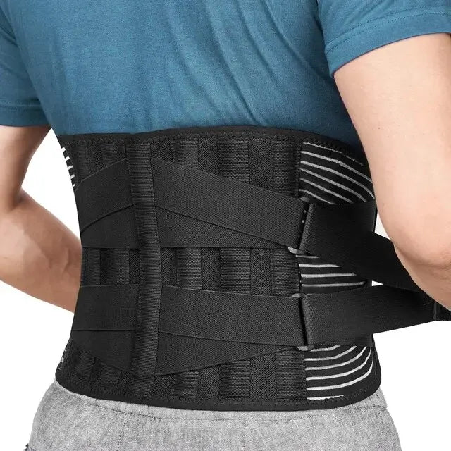OrthoFlexa™ | Verstellbarer Rückenstützgurt mit 6 stabilisierenden Verstärkungen