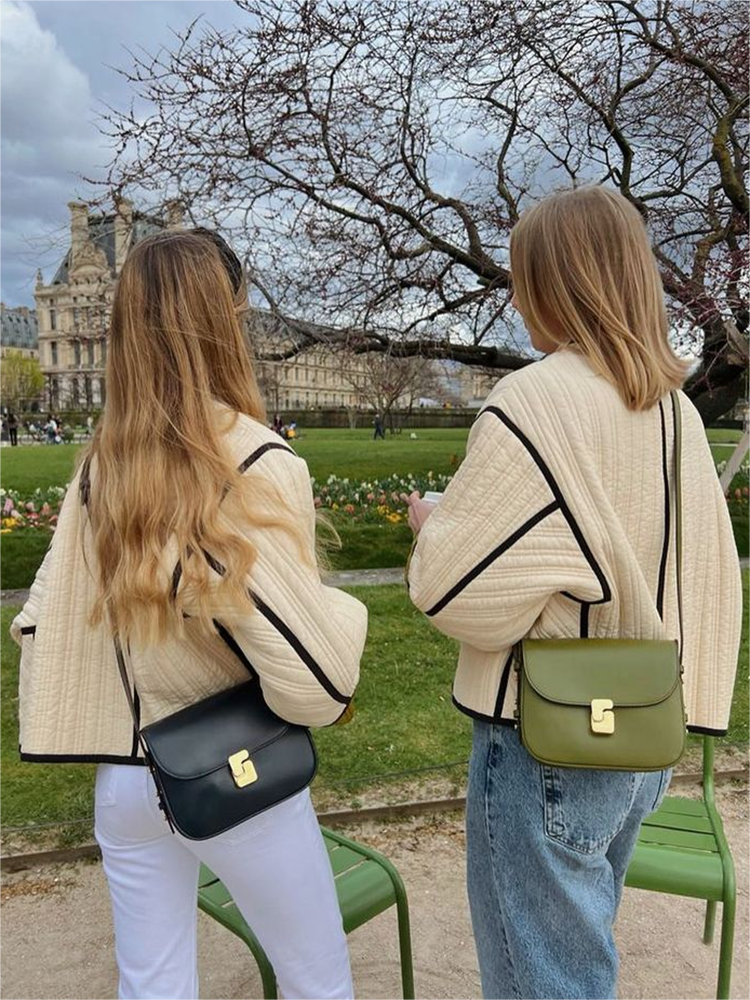Sylvette | Veste Femme Automne Décontractée Boutonnée Coupe Ample et Confortable