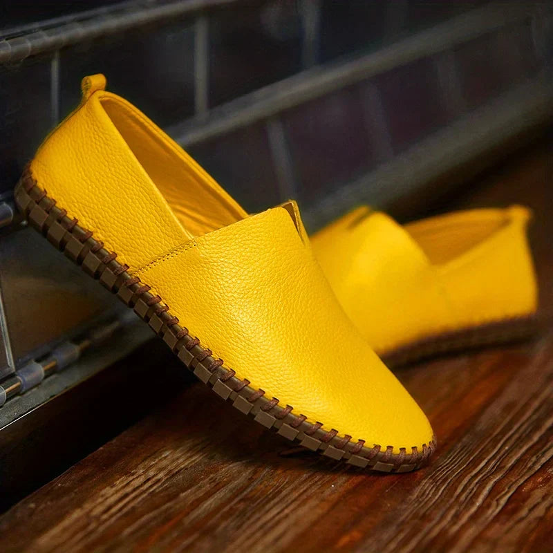 Broderick | Mocassins Homme Sans Lacets Élégants et Confortables – Style Chic et Décontracté