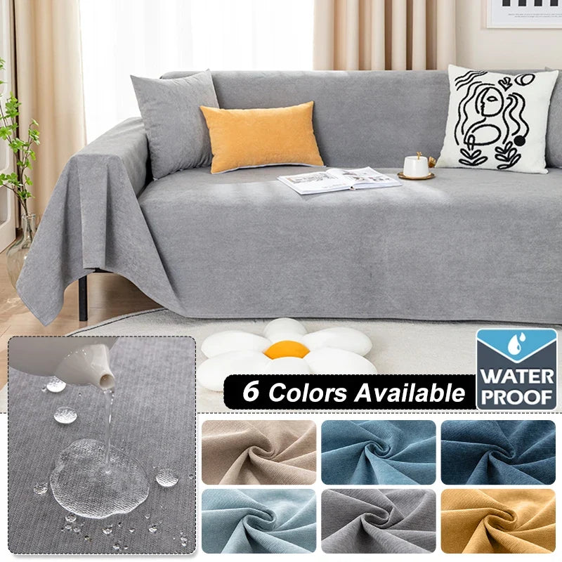 HomeGuard™ | Vielseitige Sofa-Decke mit Quasten für Möbel- und Sofaschutz