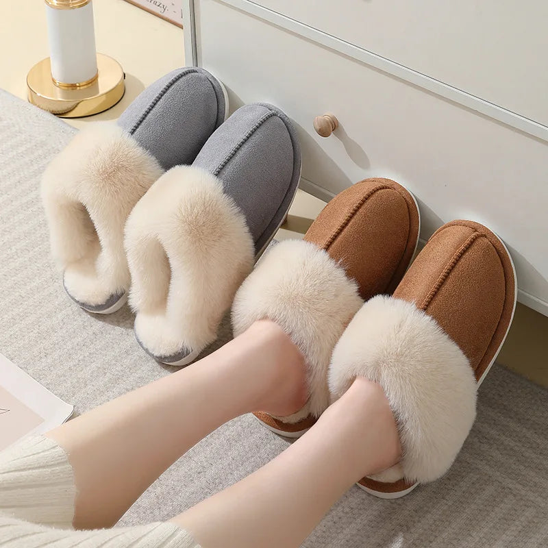 Myriam | Chaussons Femme Intérieur en Velours Doux avec Doublure Moelleuse & Confort Cocooning