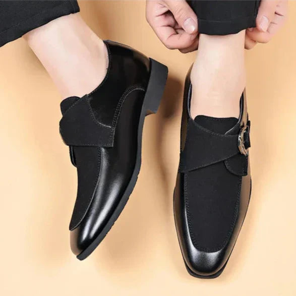 Quentin | Chaussures Business Casual Homme avec Boucle et Style Élégant