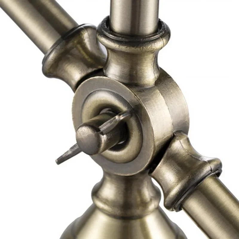 CopperGlow™ | Mid-Century-Schreibtischlampe aus Metall mit verstellbarem Licht