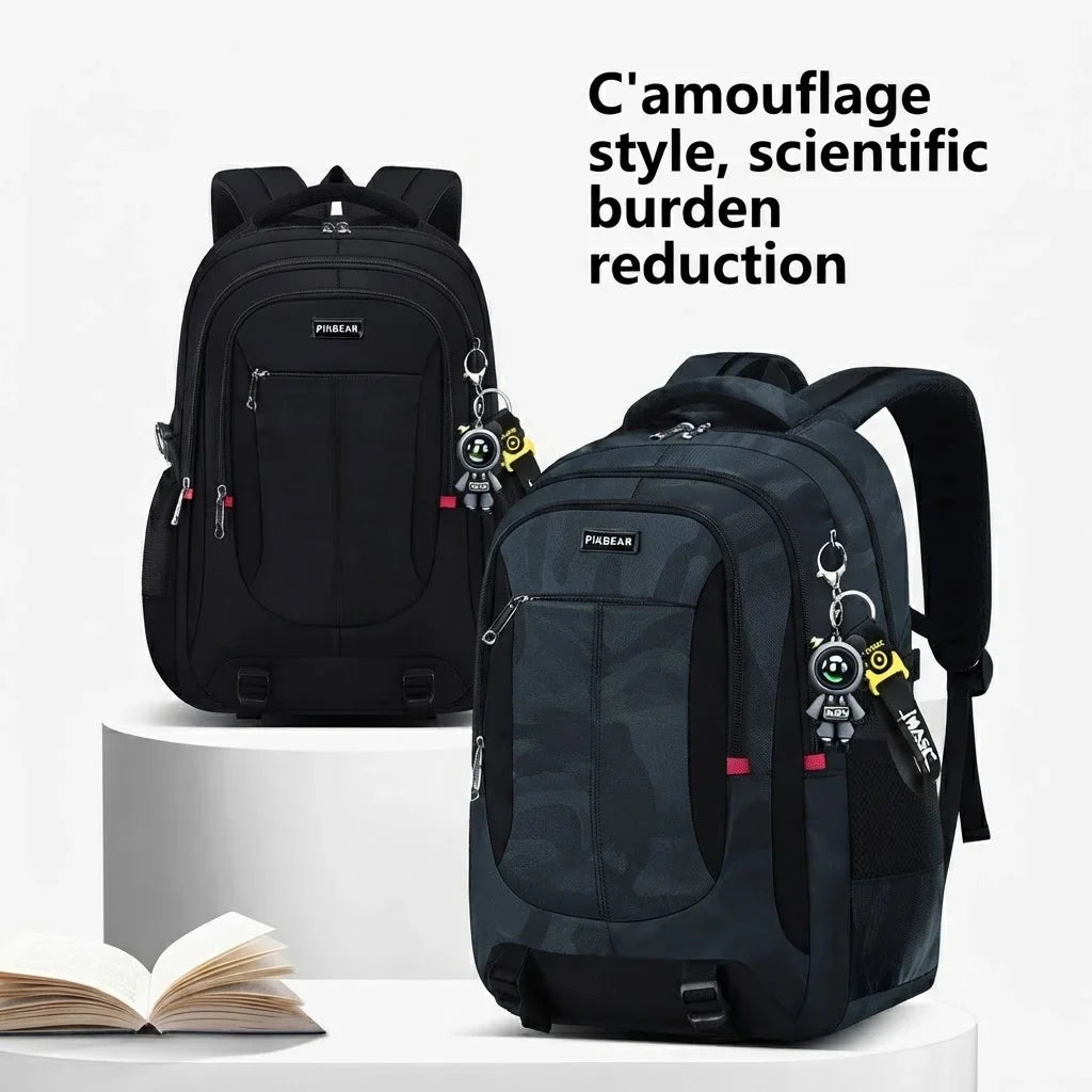 CampusPack™ | Schulrucksack mit Laptopfach, mehreren Fächern und Schlüsselanhänger