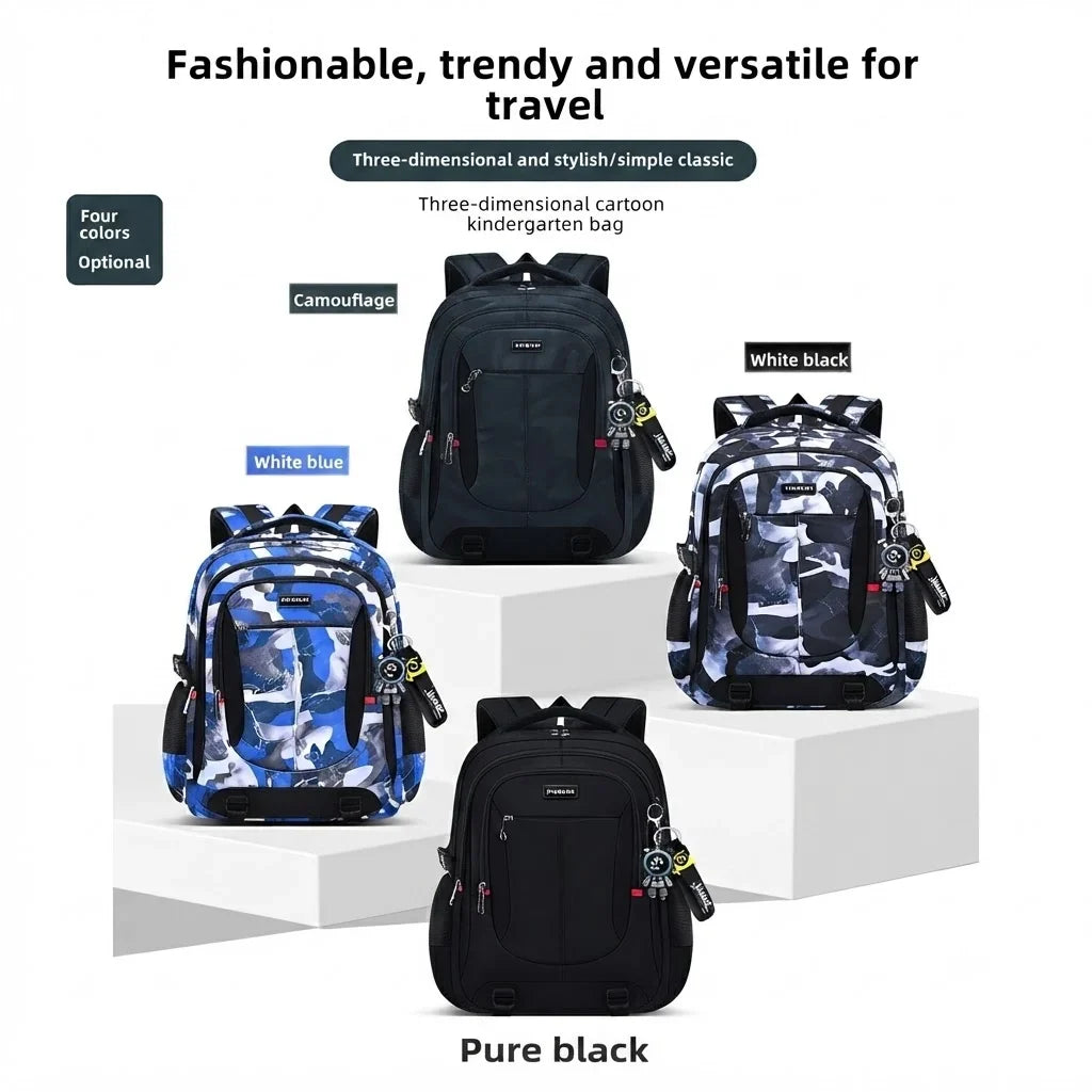 CampusPack™ | Schulrucksack mit Laptopfach, mehreren Fächern und Schlüsselanhänger