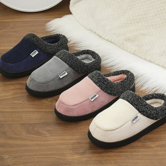 Bridgerton | Chaussons Unisexes Intérieur à Mémoire de Forme, Doublure Douce & Semelle Antidérapante