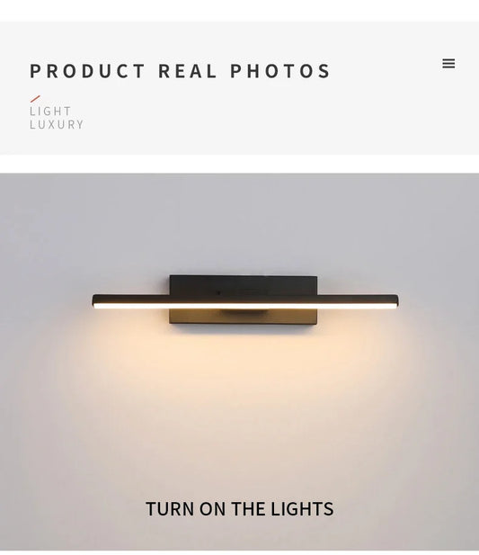 AuroLite™ | Drehbare LED-Wandleuchte aus Aluminium mit 330°-Verstellung