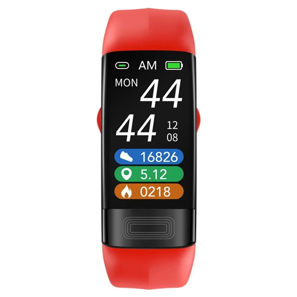 VitaTracko™ | Smartwatch mit Gesundheitsfunktionen, Schlaftracking und USB-Ladefunktion