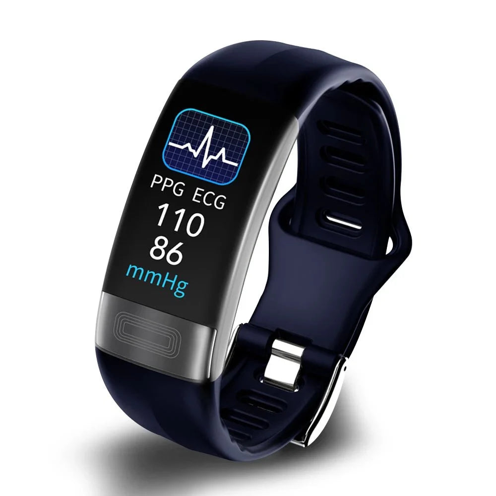 VitaTracko™ | Smartwatch mit Gesundheitsfunktionen, Schlaftracking und USB-Ladefunktion