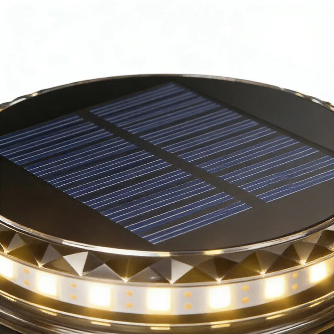 SolarTritt™ | Solar-Bodenleuchten für Gartenwege mit Dämmerungssensor