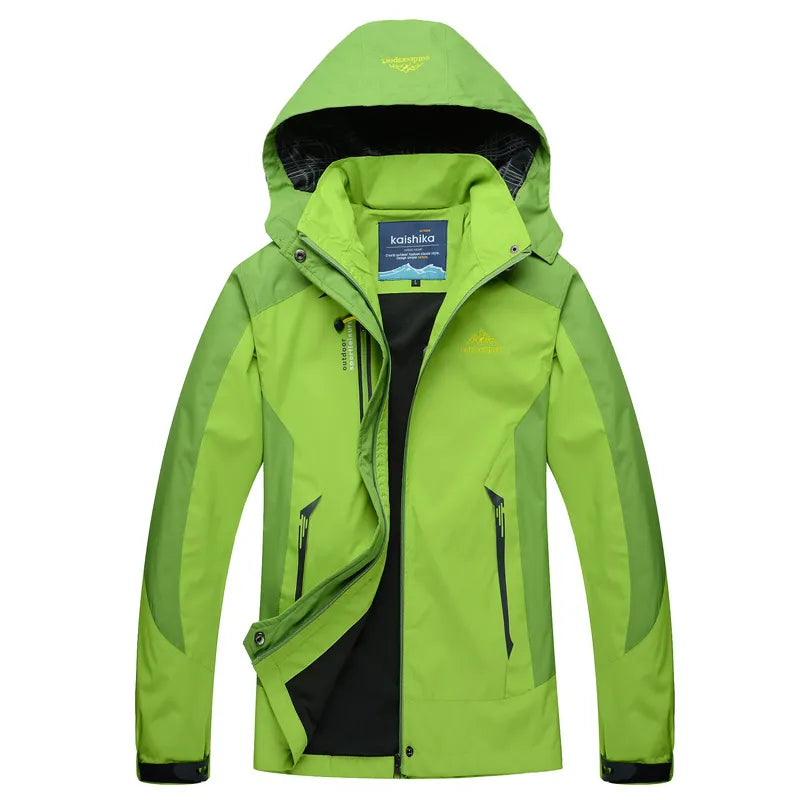 Vallerie | Veste Femme Coupe-Vent Imperméable avec Capuche Sport