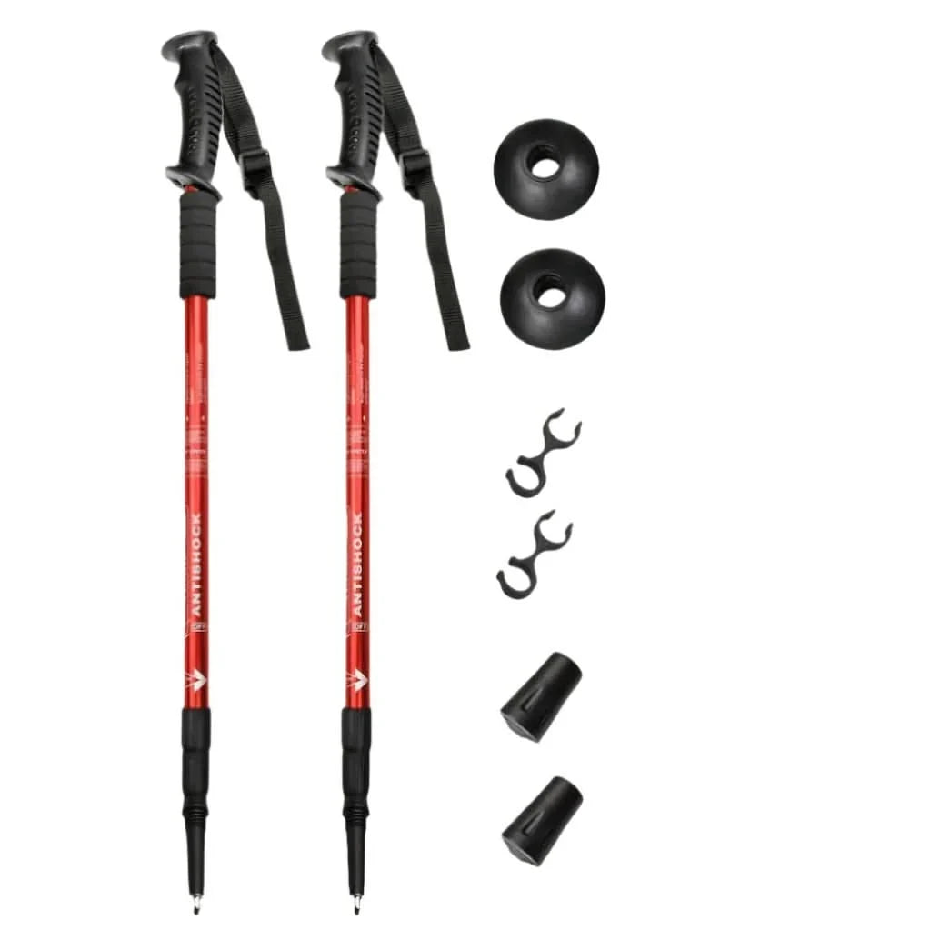 TrekVanta™ | Verstellbare Trekkingstöcke aus Aluminium mit Stoßdämpfung