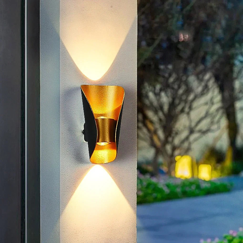WandLicht Duo™ | LED-Up-and-Down-Wandleuchte für den Außenbereich