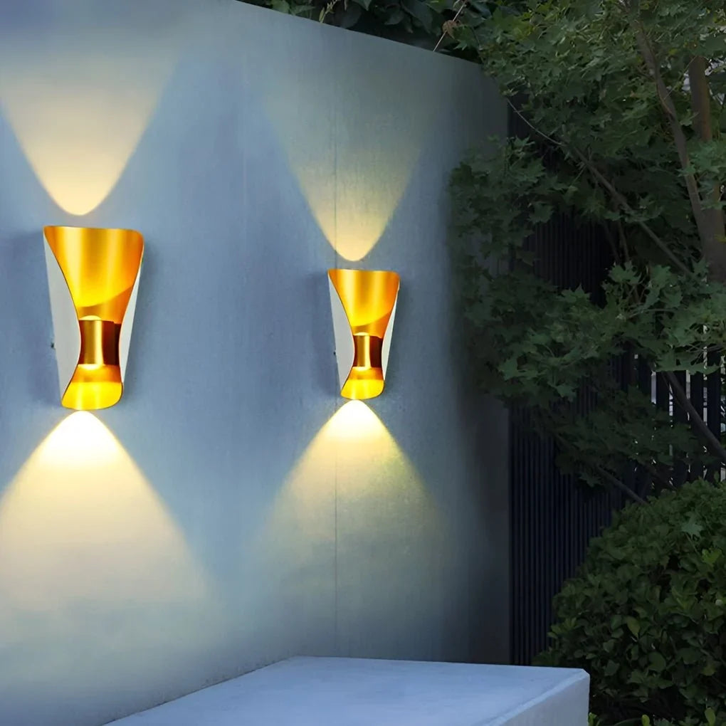 WandLicht Duo™ | LED-Up-and-Down-Wandleuchte für den Außenbereich