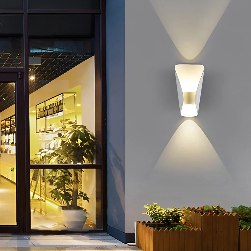 WandLicht Duo™ | LED-Up-and-Down-Wandleuchte für den Außenbereich
