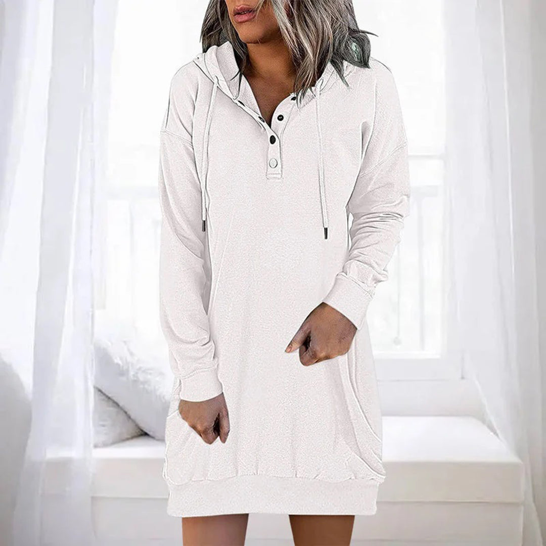 Axelle | Sweat Hoodie Décontracté Femme, Style Minimaliste et Confort Premium