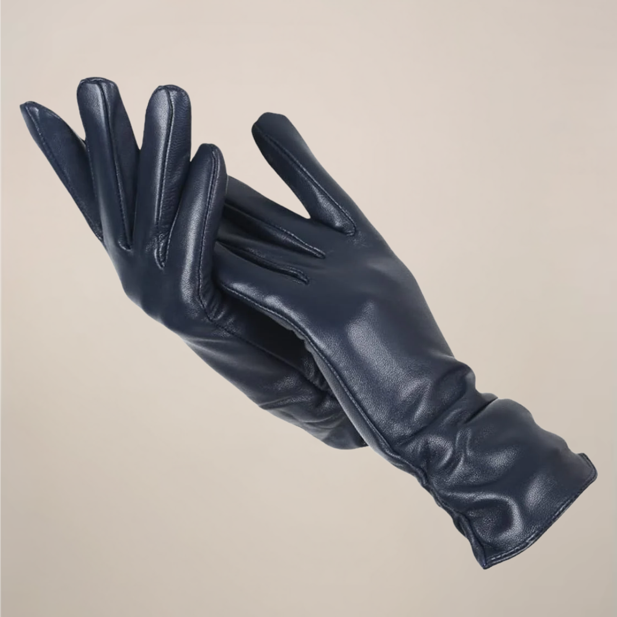 Vandeline | Gants Femme Classiques à Poignet Plissé Élégant | Style et Confort Chic