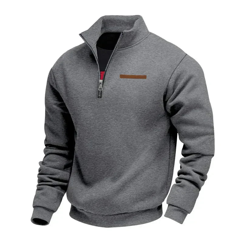 Sweat Sportif à Demi-Col Zippé Homme | Confort & Style Urbain