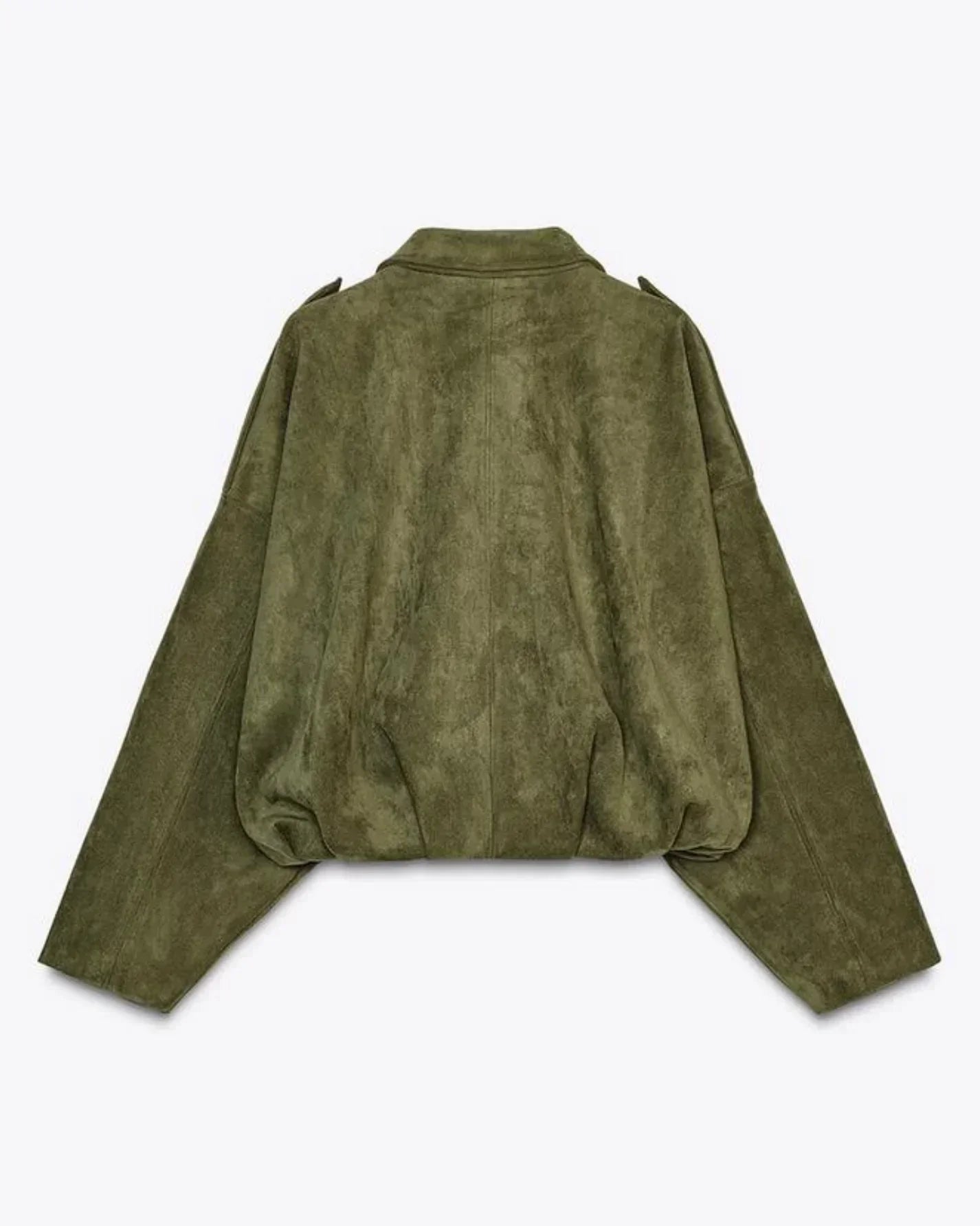 Velour Chic | Veste Oversize Femme en Velours pour Look Minimaliste Automnal