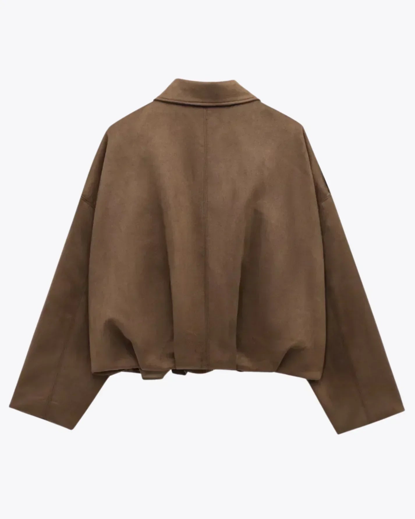 Velour Chic | Veste Oversize Femme en Velours pour Look Minimaliste Automnal