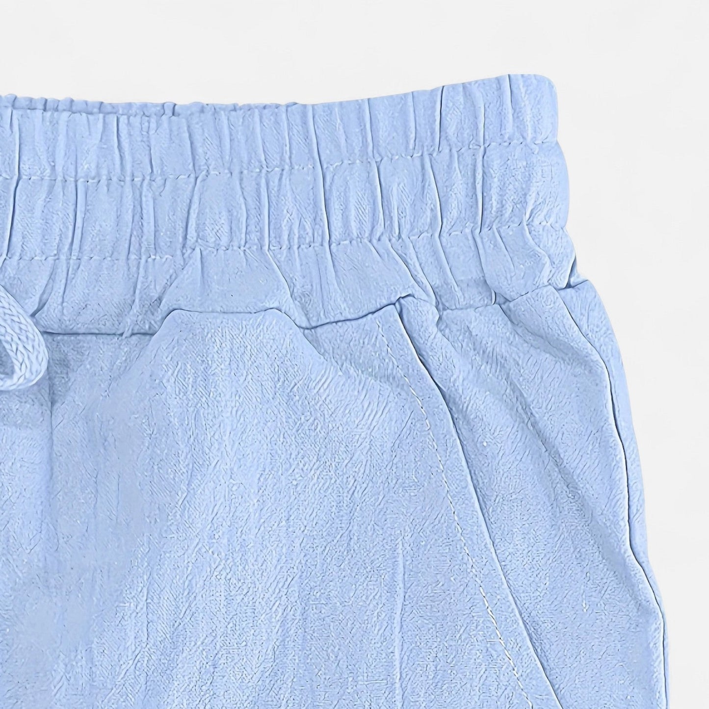 Cedric | Pantalon Homme Lin Détente Taille Élastique Confort Riviera