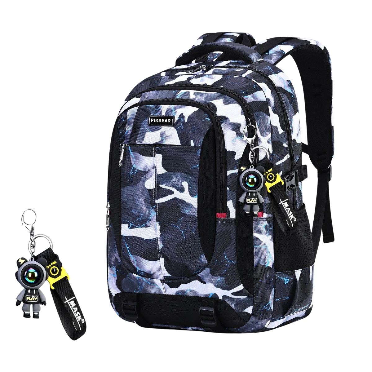 CampusPack™ | Schulrucksack mit Laptopfach, mehreren Fächern und Schlüsselanhänger