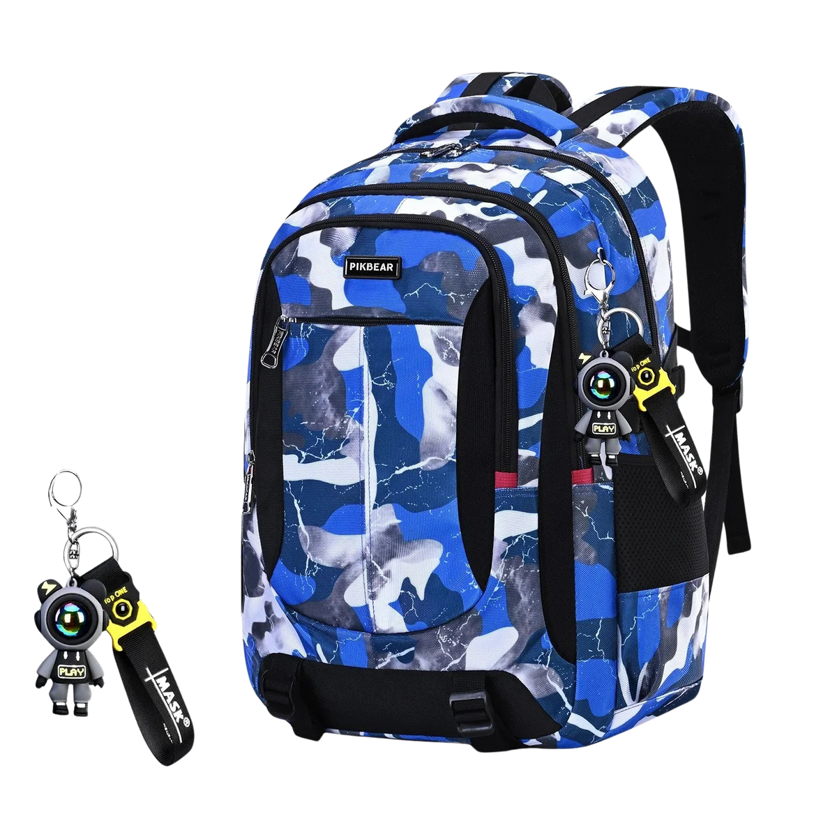 CampusPack™ | Schulrucksack mit Laptopfach, mehreren Fächern und Schlüsselanhänger