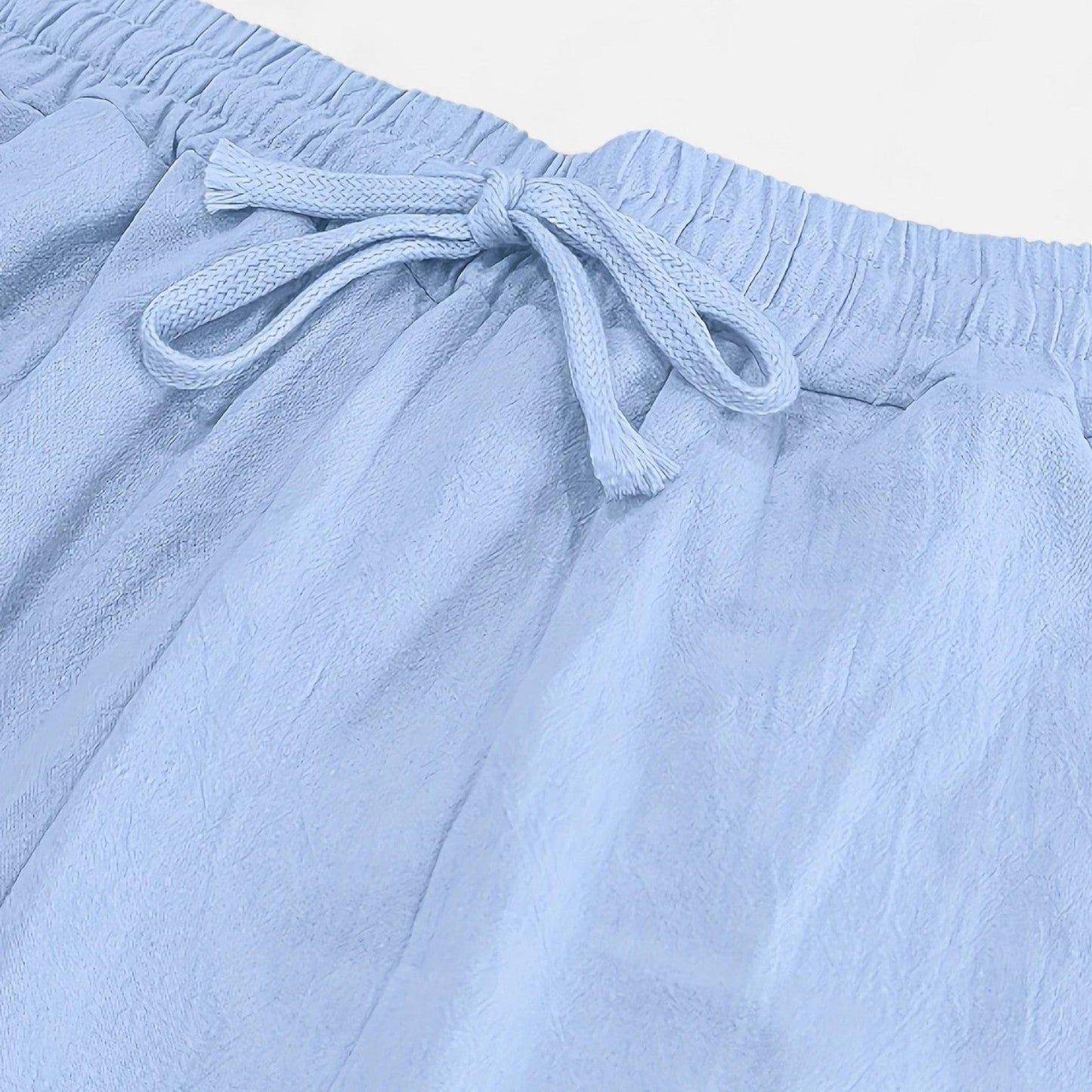 Cedric | Pantalon Homme Lin Détente Taille Élastique Confort Riviera