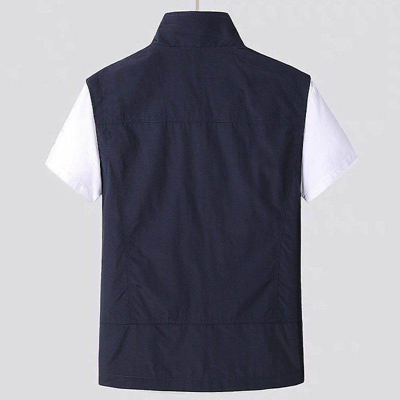 Orson | Gilet Homme Outdoor Sans Manches avec Poches, Respirant & Séchage Rapide