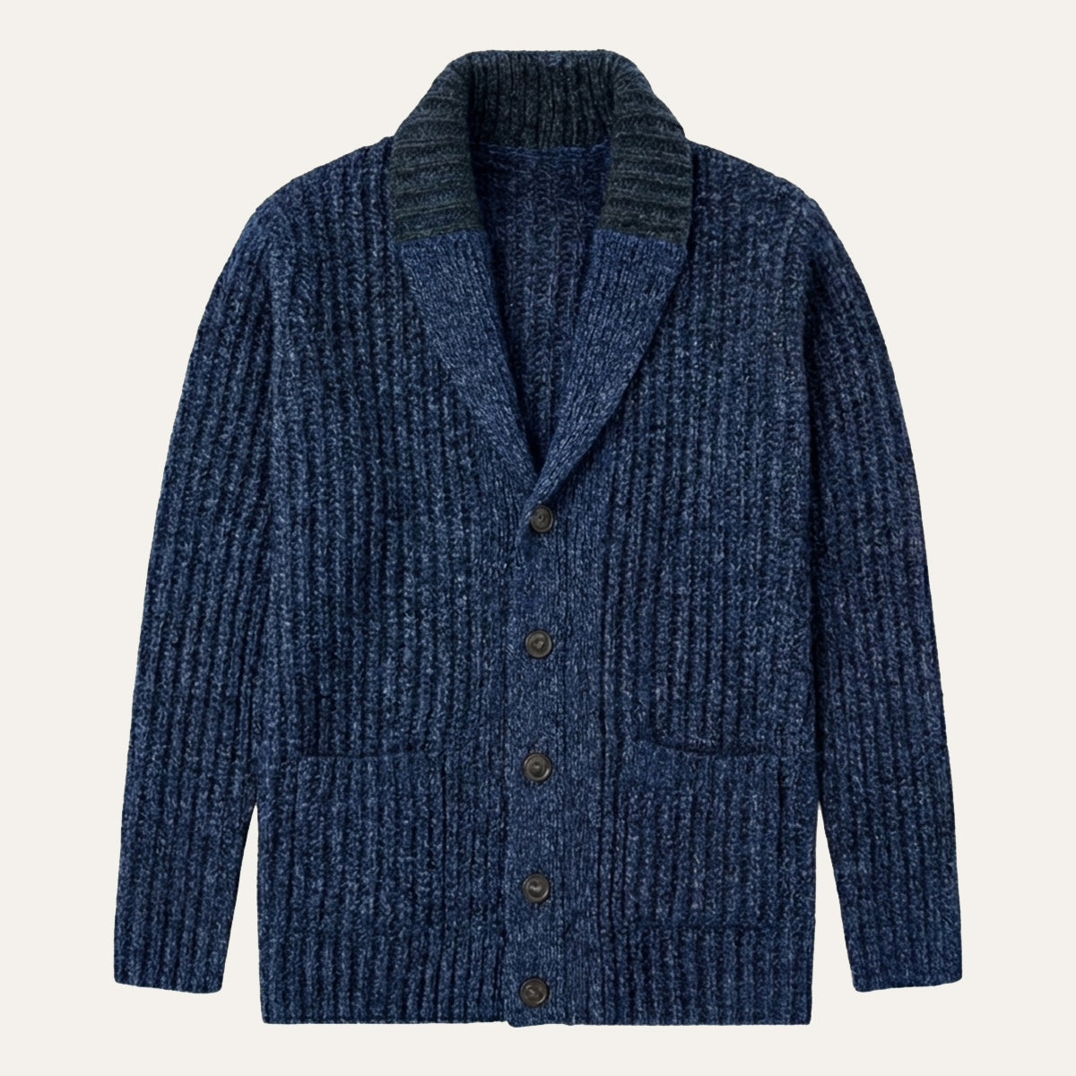 Cardigan Homme Structuré avec Revers – Style, Confort et Polyvalence
