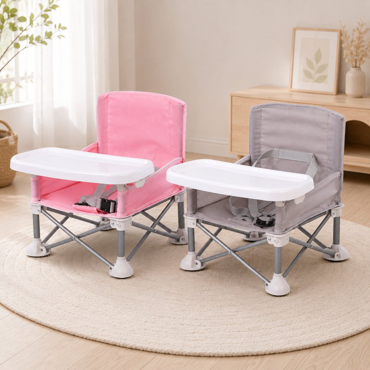 KindiFold™ | Faltbarer Kinderstuhl mit Tisch und Tragetasche