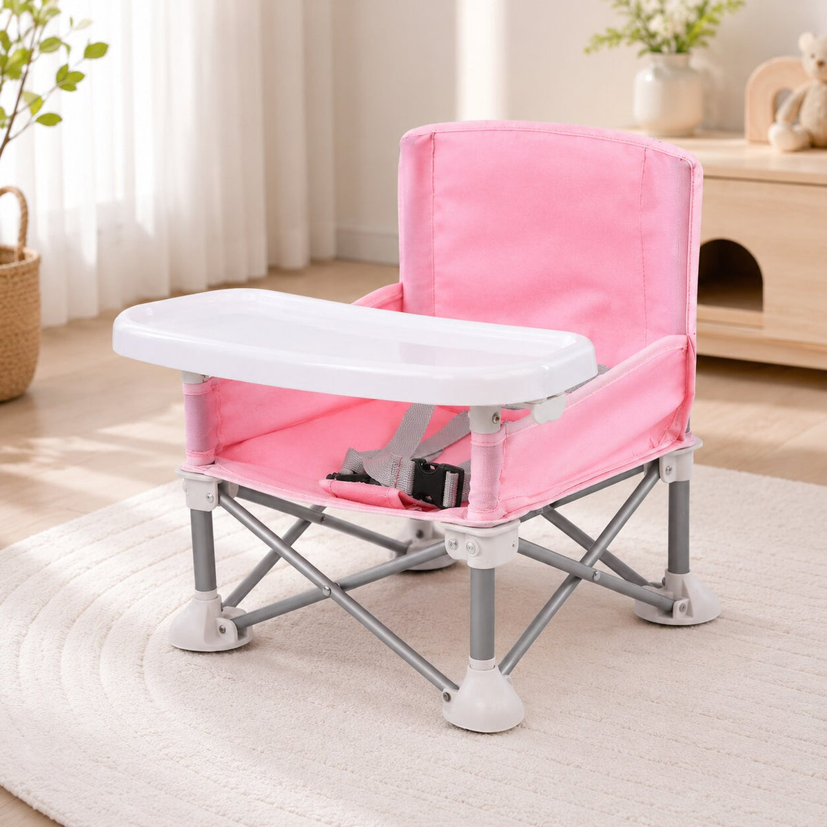 KindiFold™ | Faltbarer Kinderstuhl mit Tisch und Tragetasche