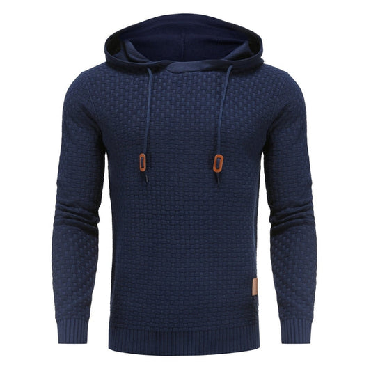 Sweat à Capuche Homme | Tricot Structuré | Style Urbain et Confort