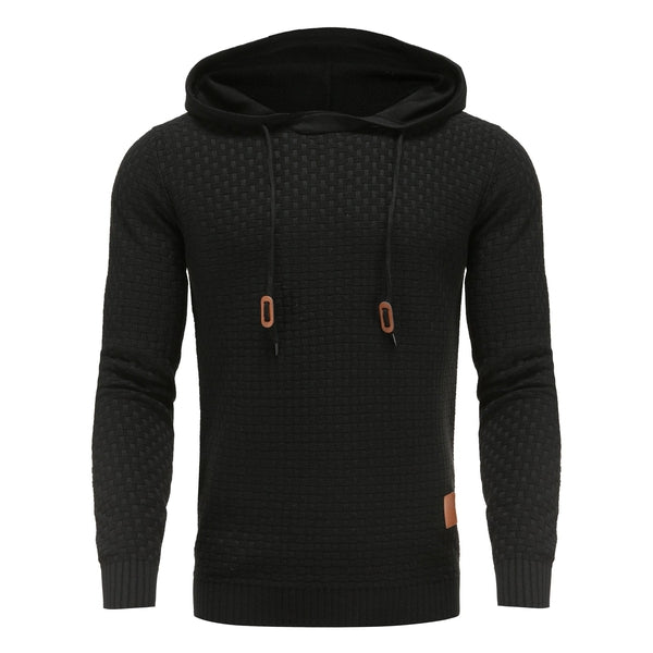 Sweat à Capuche Homme | Tricot Structuré | Style Urbain et Confort