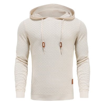 Sweat à Capuche Homme | Tricot Structuré | Style Urbain et Confort