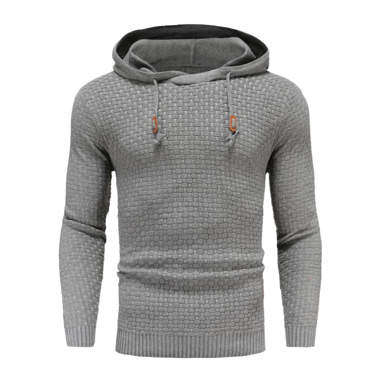 Sweat à Capuche Homme | Tricot Structuré | Style Urbain et Confort
