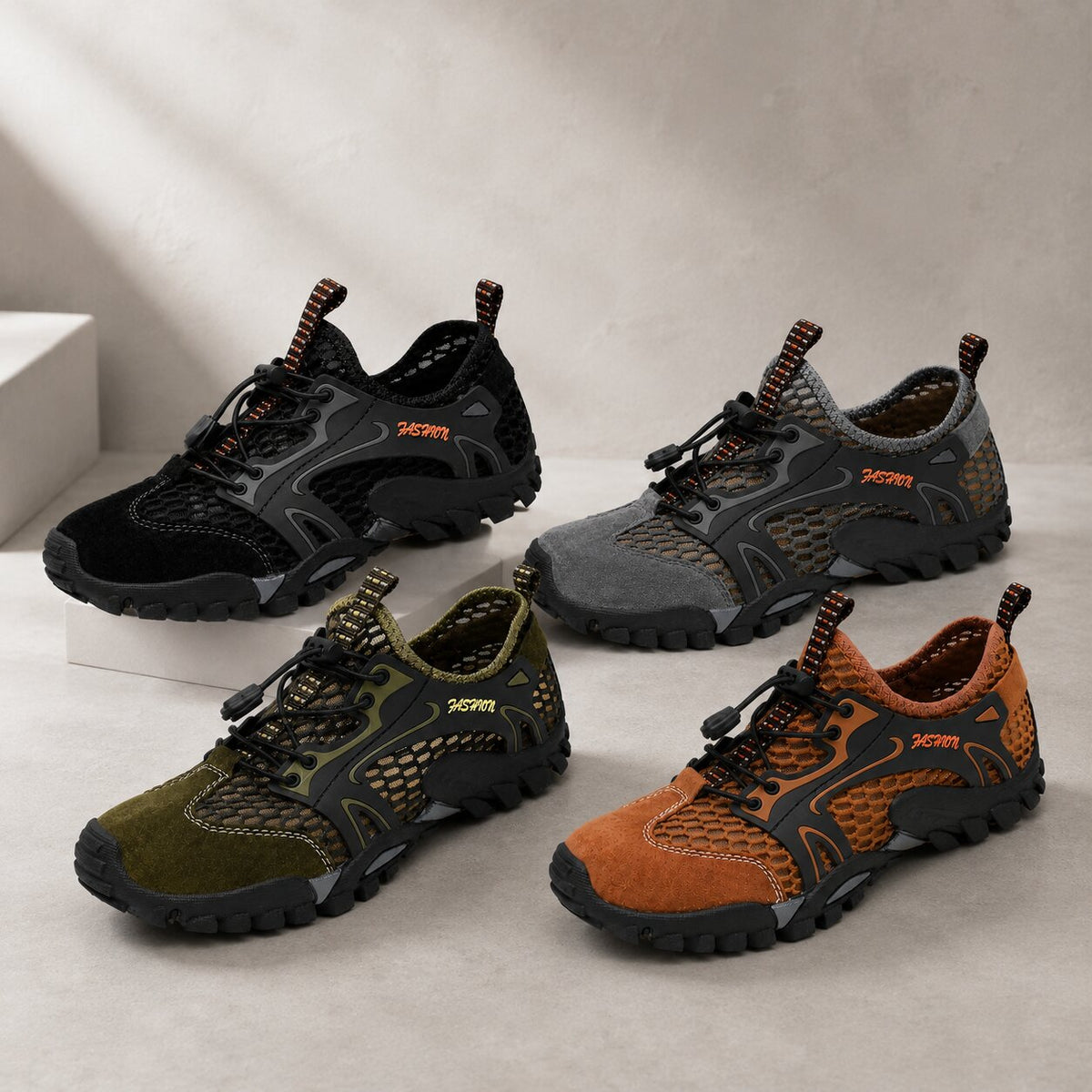 TrailVeyron™ | Herren-Wanderschuhe – Leicht, Atmungsaktiv und Wasserabweisend