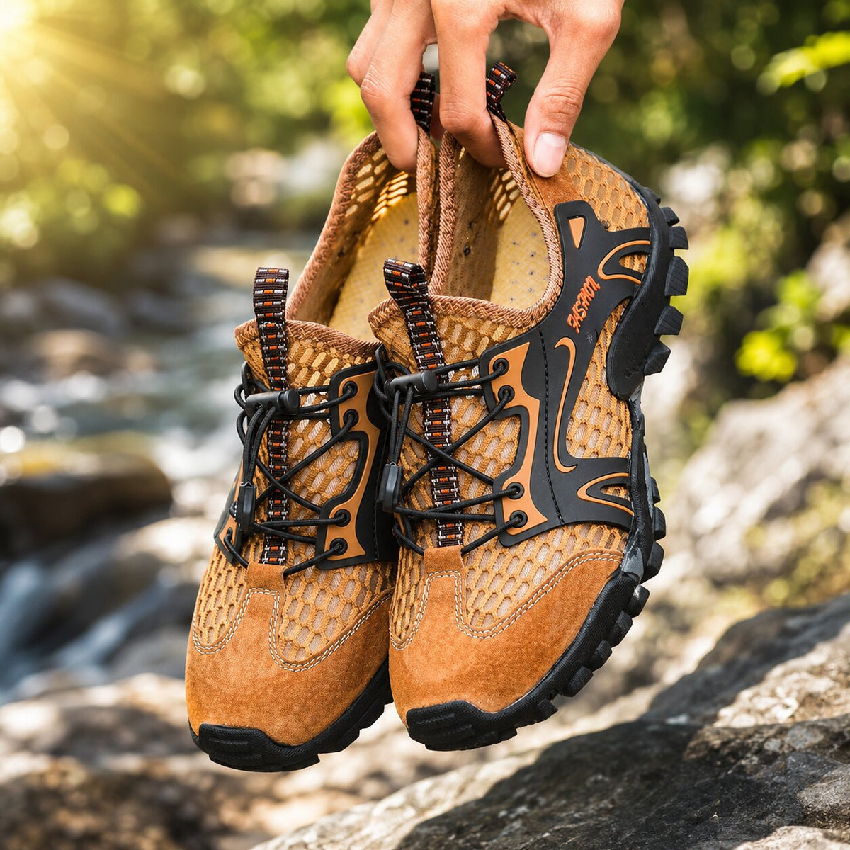 TrailVeyron™ | Herren-Wanderschuhe – Leicht, Atmungsaktiv und Wasserabweisend