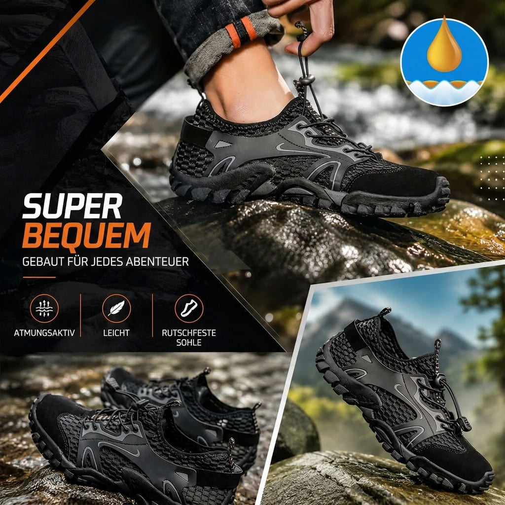 TrailVeyron™ | Herren-Wanderschuhe – Leicht, Atmungsaktiv und Wasserabweisend