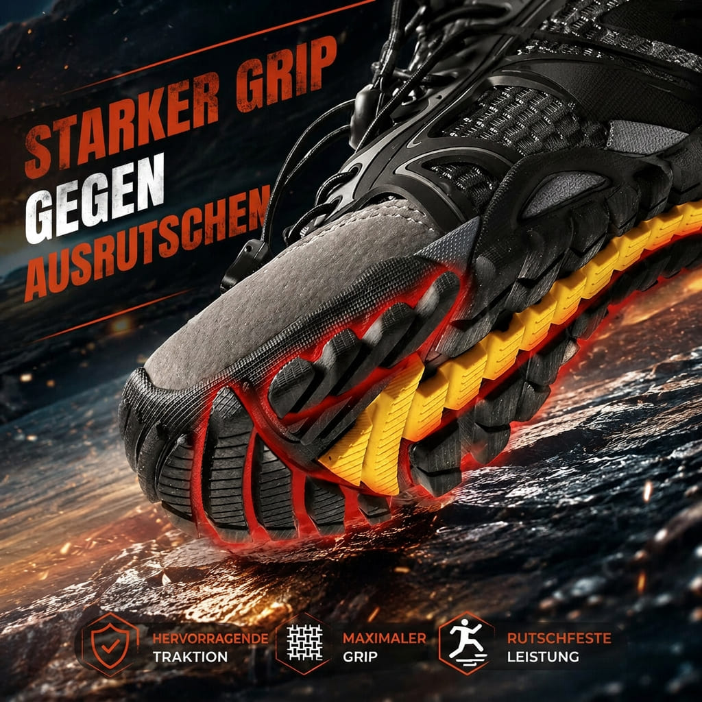 TrailVeyron™ | Herren-Wanderschuhe – Leicht, Atmungsaktiv und Wasserabweisend