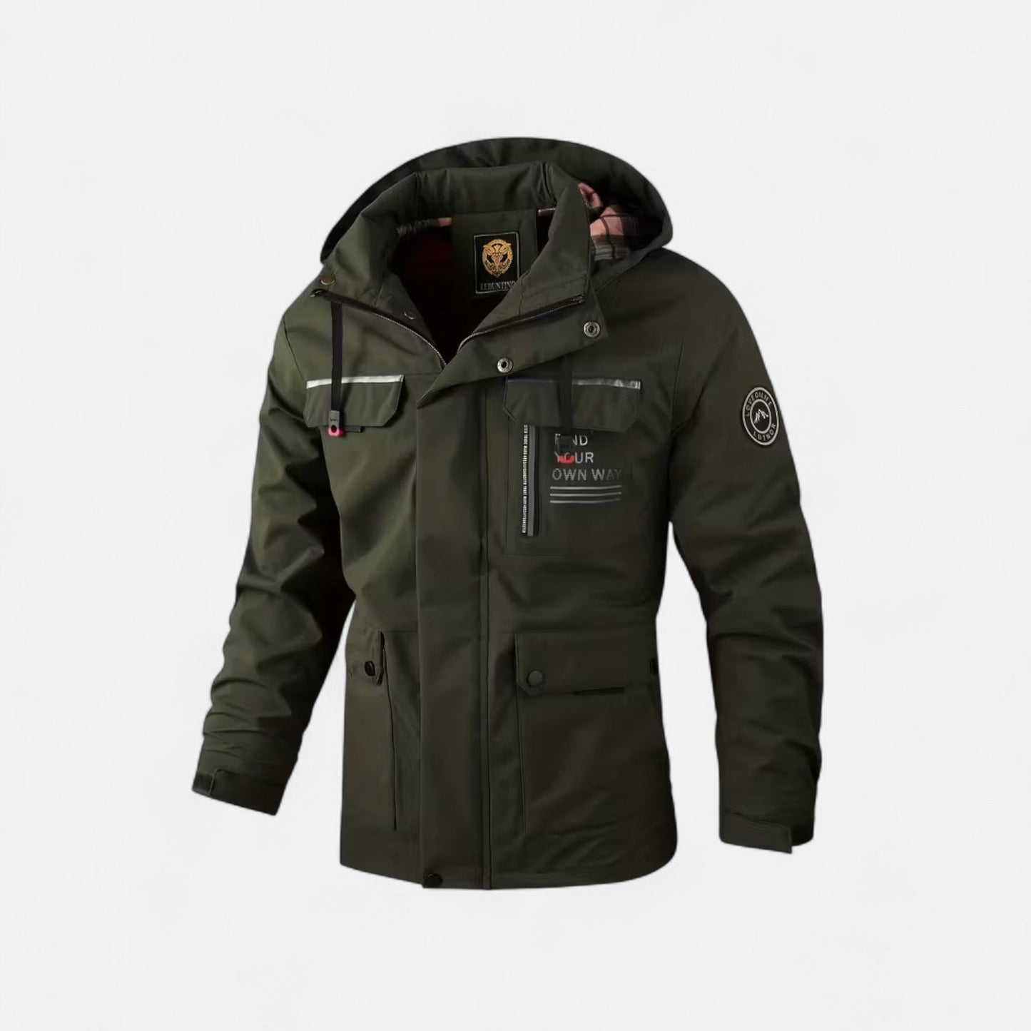 Blake | Veste Homme Coupe-Vent à Capuche Léger Outdoor
