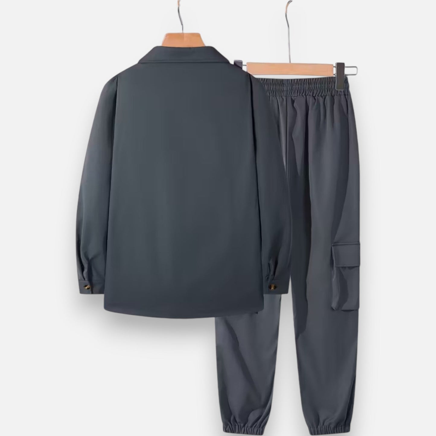 Ambrose | Ensemble Homme Casual Workwear à Poches Multiples avec Jogger à Taille Ajustable