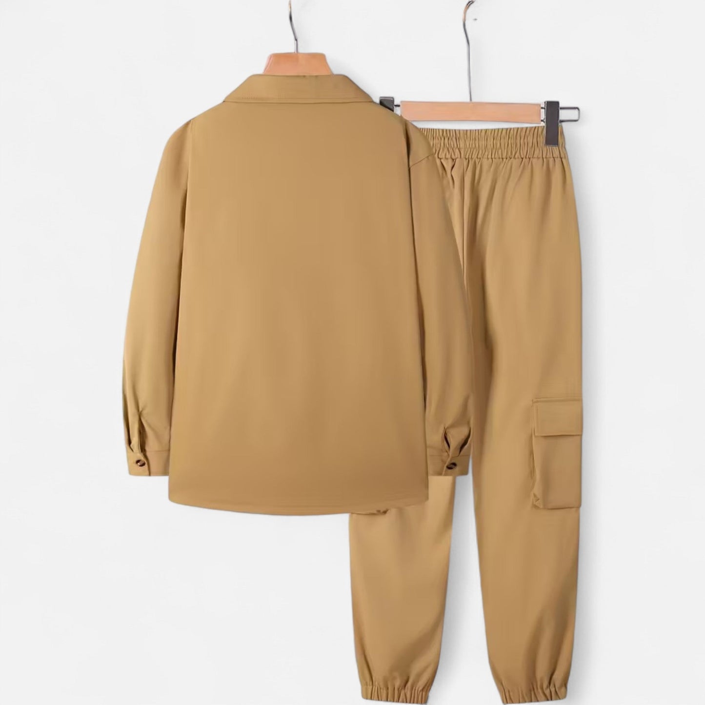 Ambrose | Ensemble Homme Casual Workwear à Poches Multiples avec Jogger à Taille Ajustable