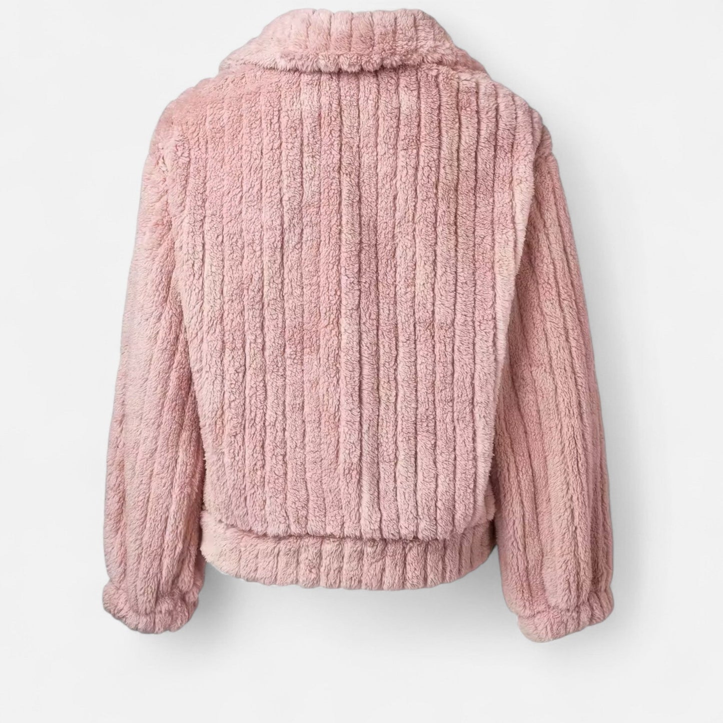 Liliosa | Veste Femme Décontractée Épaisse en Peluche avec Col Revers