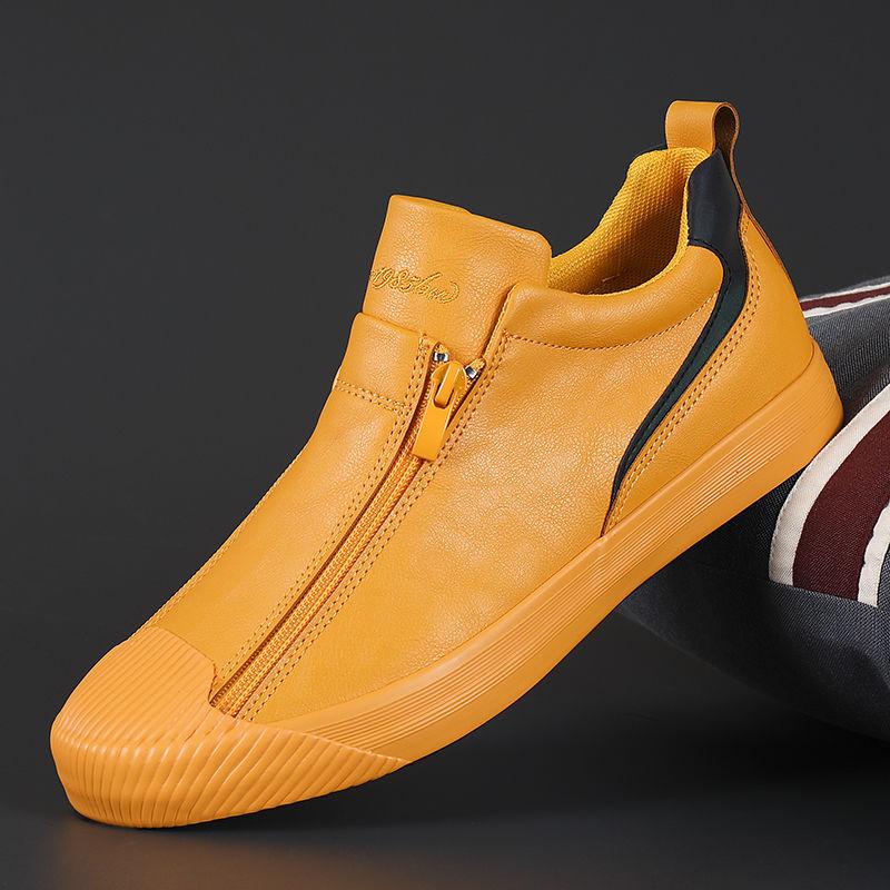 Gareth | Baskets Zippées Homme Stylées à Semelle Ergonomique Confort Total