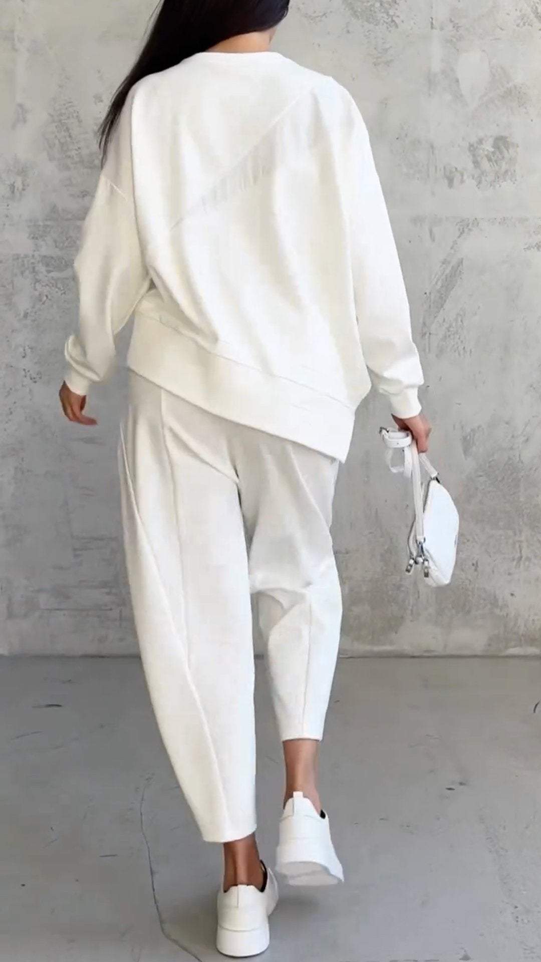 Ensemble Décontracté Femme Deux-Pièces | Confort Doux et Style Moderne