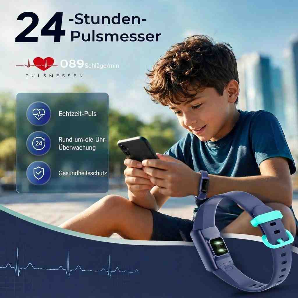 Kinder Smartwatch mit GPS und Pulsmessung | Kindervigil